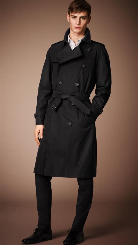 burberry trenchcoat schwarz herren|burberry heritage trench coat.